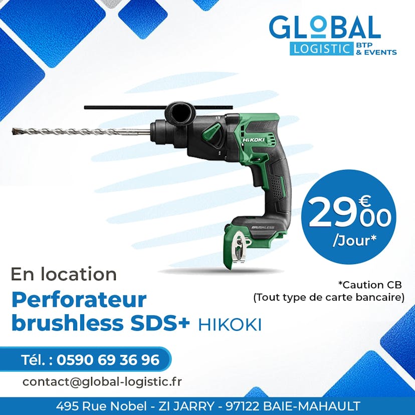PERFORATEUR BRUSHLESS SDS+